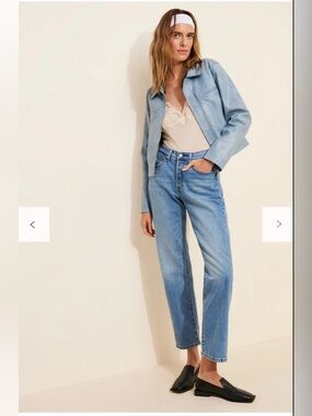 Levi’s 501 C premium Straight Leg Jeans in Light Blue Wash